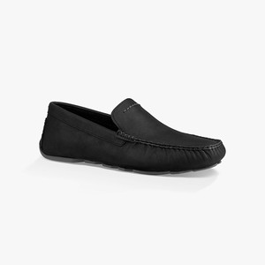 Ugg Henrick Loafer Men Moccasins Black (2618APJVX)